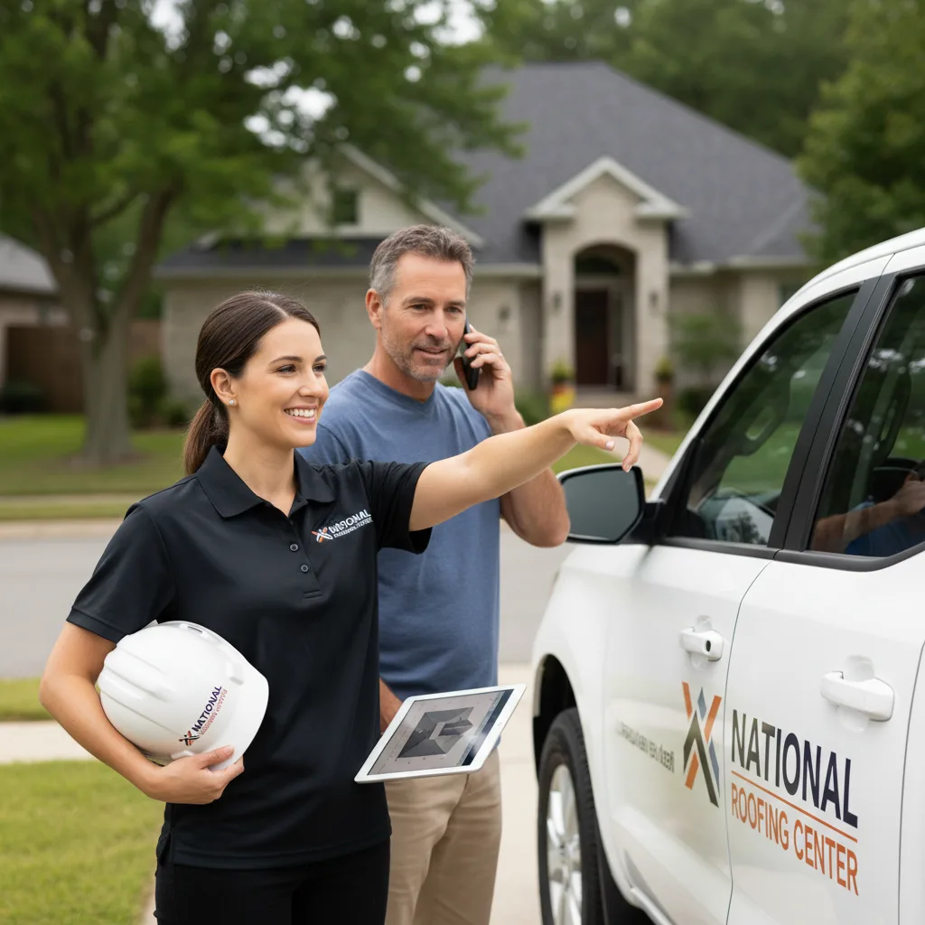 National Roofing Center customer support in Davis Junction